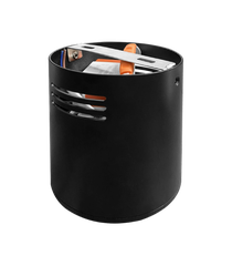 Đèn downlight nổi COB 12W, ánh sáng ấm, màu đen, size ￠100*H100mm