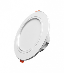 Đèn Downlight viền phẳng pha màu bạc, 7w, ánh sáng trắng