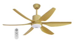 QUẠT TRẦN ĐÈN DC 6 CÁNH HAKEN MODEL HK-QT01YW