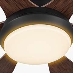 QUẠT TRẦN ĐÈN DC 6 CÁNH HAKEN MODEL HK-QT01YW