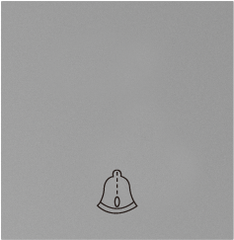 Bộ công tắc chuông cửa , màu trắng