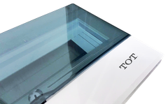 Tủ aptomat âm tường 5-7P, đế nhựa, cửa mở lên