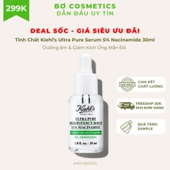 Dưỡng Chất Dưỡng Da Kiehl's Ultra Pure Serum 5% Niacinamide (HSD dưới 6 tháng)