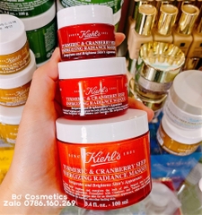 Mặt Nạ Nghệ Việt Quất Kiehl's Turmeric & Cranberry Seed Energizing Radiance Masque