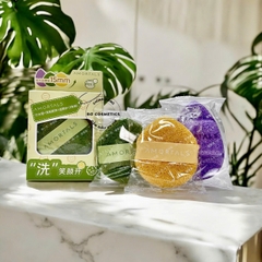 Bọt Biển Rửa Mặt AMORTALS Smile Cleaning Puff Face Wash Puff
