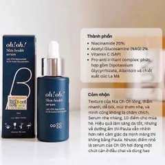 Tinh Chất Dưỡng Sáng Da, Giảm Thâm Nám Oh!Oh! Skin Health Serum