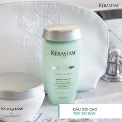 Dầu gội chăm sóc tóc dầu Kérastase Specifique Bain Divalent