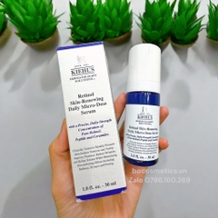 Tinh Chất Tái Tạo Da Kiehl's Retinol Skin-Renewing Daily Micro-Dose Serum