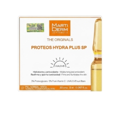 Martiderm The Originals Proteos Hydra Plus SP - Ampoule Dưỡng Ẩm, Làm Săn Chắc & Ngừa Lão Hoá Da Ban Ngày