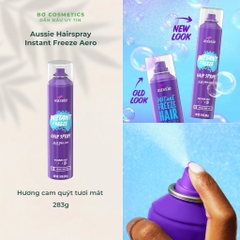 Keo Xịt Tóc Aussie Instant Freeze Hair Spray - Giữ Nếp Suốt 24 Giờ