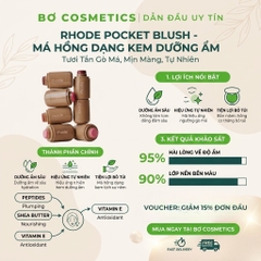 Má Hồng Dạng Kem Dưỡng Ẩm Rhode Pocket Blush