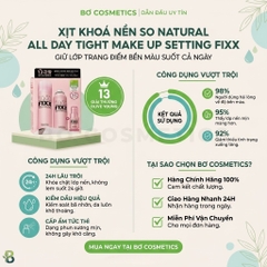 [Special Edition] Set Xịt Khoá Nền So'Natural All Day Tight Make Up Setting Fixx