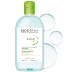 Nước Tẩy Trang Bioderma Sébium H2O Micellar Water - Dành Cho Da Dầu Mụn