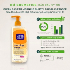 Sữa Rửa Mặt Clean & Clear Morning Burst® Facial Cleanser
