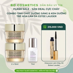 Combo Tinh Chất Dưỡng Sáng & Kem Dưỡng Trẻ Hóa Làn Da Estee Lauder