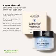 Kem Dưỡng Thể L'Occitane Karité Confort Ultra Rich Body Cream