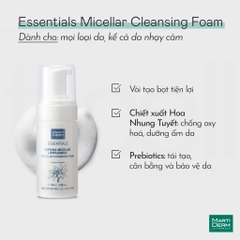 Martiderm Essentials Micellar Cleansing Foam - Sữa Rửa Mặt Dạng Bọt Dành Cho Mọi Loại Da
