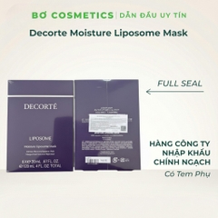 Mặt Nạ Dưỡng Ẩm Decorté Moisture Liposome Mask