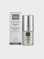 MartiDerm Platinum Expression Gel - Gel Dưỡng Làm Đầy Rãnh, Giảm Nhăn Đuôi Mắt & Khóe Miệng