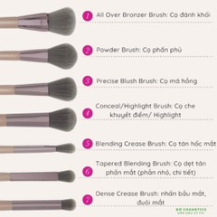 Bộ Cọ Trang Điểm Kèm Túi BH Cosmetics Lavish Elegance
