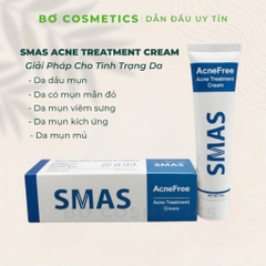 Kem Chấm Mụn Giảm Viêm, Ngừa Sẹo SMAS Acne Treatment Cream 25g