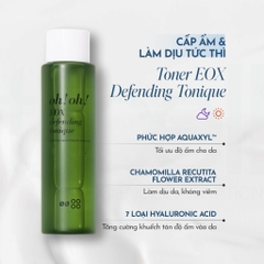 Nước Cân Bằng, Làm Sạch Và Chống Oxy Hóa Oh!Oh! EOX Defending Tonique