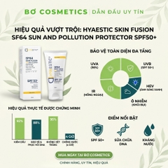 Kem Chống Nắng Hyaestic Skin Fusion SF64 Sun And Pollution Protector SPF50+