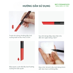 Bút Kẻ Mắt Clio Superproof Brush Liner