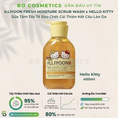 Tẩy Tế Bào Chết ILLIYOON Fresh Moisture Scrub Wash | Hello Kitty