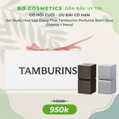 Set Nước Hoa Sáp Dạng Thỏi Tamburins Perfume Balm Duo