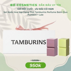 Set Nước Hoa Sáp Dạng Thỏi Tamburins Perfume Balm Duo