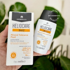 Kem Chống Nắng Heliocare Mineral Tolerance Fluid SPF 50 PA++++
