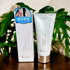 Kem Dưỡng Thể 9wishes White Tone-Up Body Serum