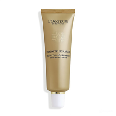 Kem Dưỡng Trẻ Hoá Da Vùng Cổ L'Occitane Immortelle Karite Pro-Youth Neck Care Serum-In-Cream