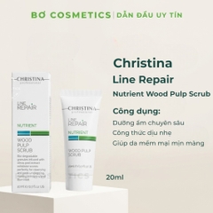 [Mini 20ml] Kem Tẩy Tế Bào Chết Christina Line Repair Nutrient Wood Pulp Scrub