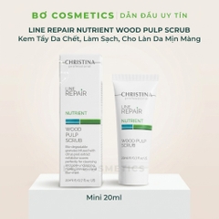 [Mini 20ml] Kem Tẩy Tế Bào Chết Christina Line Repair Nutrient Wood Pulp Scrub