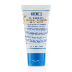 Gel Rửa Mặt Dành Cho Da Mụn Kiehl's Blue Herbal Blemish Cleanser Treatment