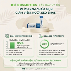 Kem Chấm Mụn Giảm Viêm, Ngừa Sẹo SMAS Acne Treatment Cream 25g