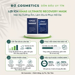 Mặt Nạ KMAS Ultimate Recovery Mask - Dưỡng Ẩm, Làm Dịu & Phục Hồi Da