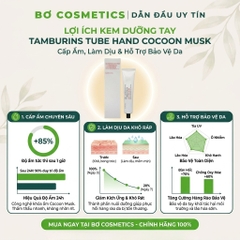 Kem Tay Tamburins Tube Hand Cocoon Musk 65ml