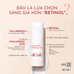 Kem Dưỡng Ẩm, Chống Oxy Hóa & Làm Sáng Da Oh!Oh! Anti Oxidant Hydrating Cream