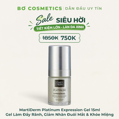 MartiDerm Platinum Expression Gel - Gel Dưỡng Làm Đầy Rãnh, Giảm Nhăn Đuôi Mắt & Khóe Miệng