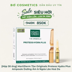 MartiDerm The Originals Proteos Hydra Plus - Ampoule Dưỡng Ẩm, Làm Săn Chắc & Ngừa Lão Hoá Da