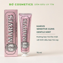 Kem Đánh Răng Marvis Sensitive Gums Gentle Mint 75ml