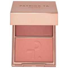 Phấn Má Hồng Patrick Ta Major Headlines Double-Take Cream & Powder Blush Duo