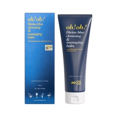 Sáp Tẩy Trang Oh!Oh! Divine Blue Cleansing & Massaging Balm - Làm Sạch Sâu, Trẻ Hóa Da