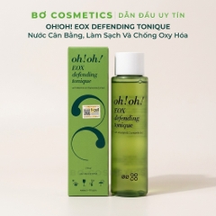 Nước Cân Bằng, Làm Sạch Và Chống Oxy Hóa Oh!Oh! EOX Defending Tonique