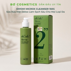 Sữa Rửa Mặt Detox Làm Sạch Sâu Oh!Oh! Microx Cleanser