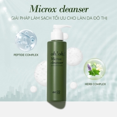 Sữa Rửa Mặt Detox Làm Sạch Sâu Oh!Oh! Microx Cleanser