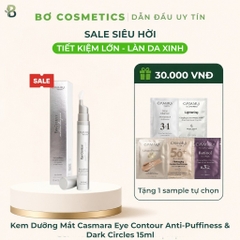 Kem Dưỡng Mắt Casmara Eye Contour Anti-Puffiness & Dark Circles 15ml